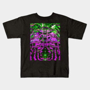 The Vessel NYC Vaporwave Glitch Art Kids T-Shirt